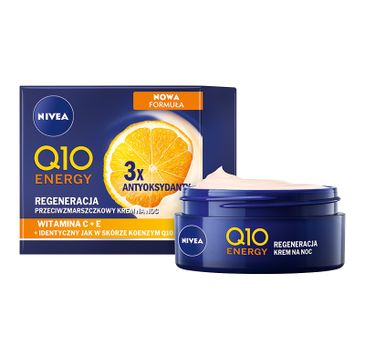 Nivea – Krem przeciwzmarszczkowy na noc Q10 Energy (50 ml)