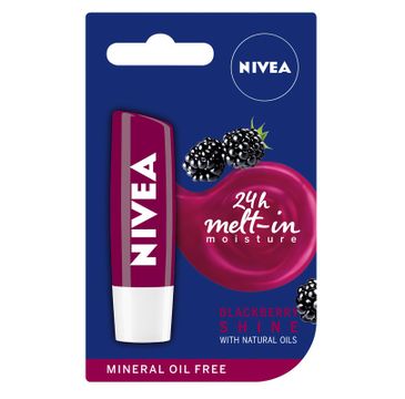 Nivea Lip Care Pomadka ochronna do ust Blackberry Shine 4.8 g