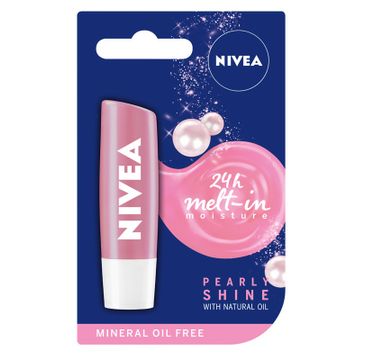 Nivea Lip Care Pomadka ochronna do ust Pearly Shine 4.8 g