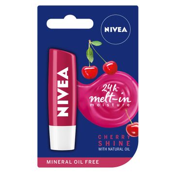 Nivea Lip Care Pomadka ochronna do ust Shine Cherry 4.8 g