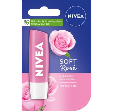 Nivea Lip Care Pomadka ochronna do ust Soft Rose 4.8 g