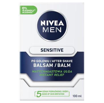 NIVEA MEN łagodzący balsam po goleniu Sensitive (100 ml)