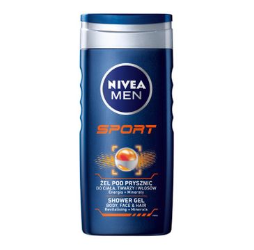 Nivea Men Bath Care Sport for Men regenerujący żel pod prysznic 250 ml