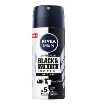 Nivea Men Black&White Invisible Original antyperspirant spray (100 ml)