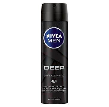 Nivea Men Deep antyperspirant w sprayu 150 ml