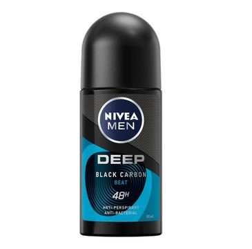 Nivea Men Deep Black Carbon Beat Antyperspirant Roll-On (50 ml)