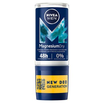 Nivea Men dezodorant męski Magnesium Dry 48h roll-on (50 ml)