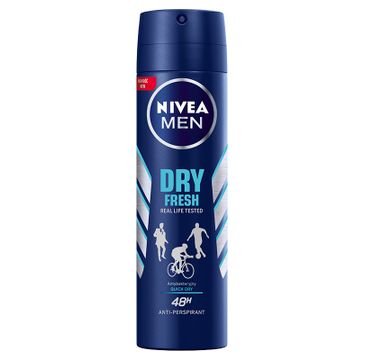 Nivea Men Dry Fresh dezodorant męski w sprayu 150 ml