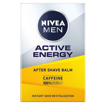 Nivea Men – Energetyzujący balsam po goleniu 2w1 Active Energy (100 ml)