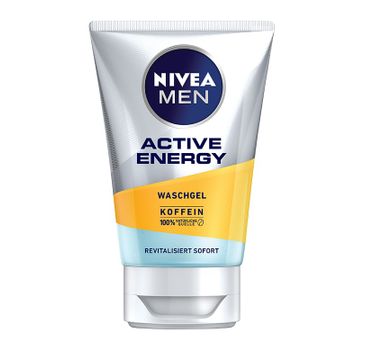 Nivea Men – Energetyzujący żel do mycia twarzy (100 ml)