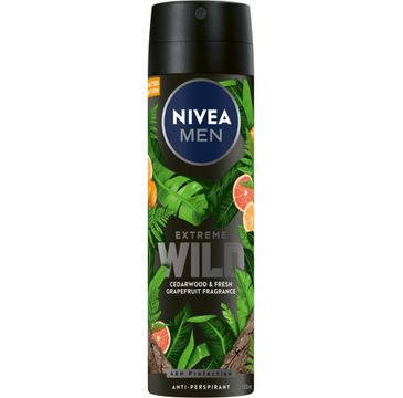 Nivea Men Extreme Wild Dezodorant w sprayu Cedarwood (150 ml)