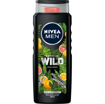 Nivea Men Extreme Wild Żel pod prysznic Fresh Green (500 ml)