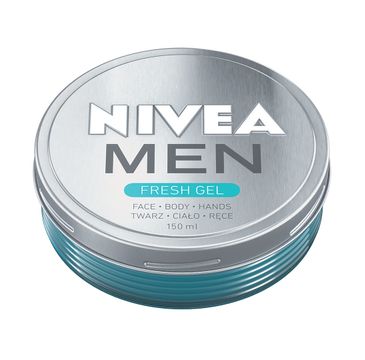 Nivea Men Fresh krem-żel nawilżający do twarzy, ciała i rąk (150 ml)