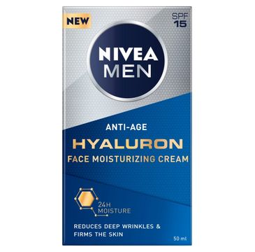 Nivea Men – Hyaluron przeciwzmarszczkowy krem do twarzy (50 ml)