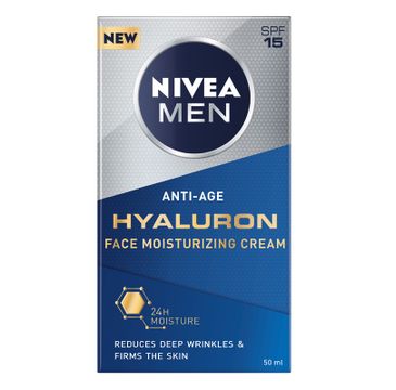 Nivea Men – Hyaluron przeciwzmarszczkowy krem do twarzy (50 ml)