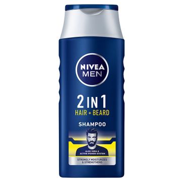 Nivea Men szampon 2w1 do pielęgnacji włosów i brody (400 ml)