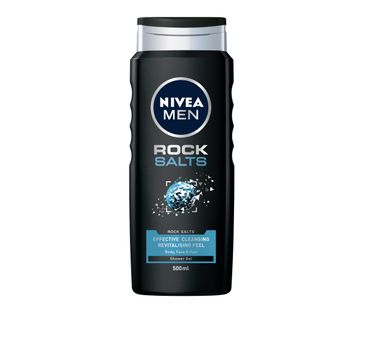 Nivea Men Rock Salts żel pod prysznic do ciała twarzy i włosów 500 ml