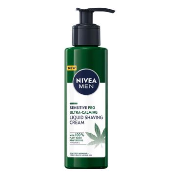 Nivea Men Sensitive Pro Ultra-Calming płynny krem do golenia (200 ml)