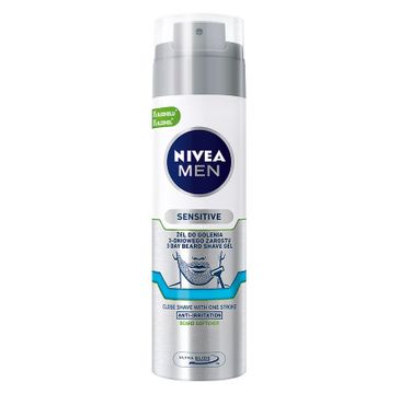 Nivea Men Sensitive żel do golenia 3-dniowego zarostu (200 ml)