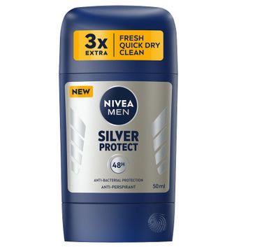 Nivea Men Silver Protect antyperspirant w sztyfcie 50ml