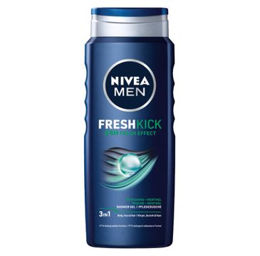 Nivea Men żel pod prysznic Fresh Kick dla mężczyzn odświeżający 500 ml