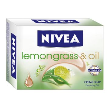 Nivea mydło Lemongrass + Oil kostka do każdego typu skóry nawilżająca 100 g