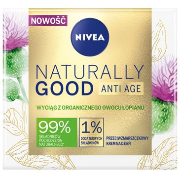 Nivea Naturally Good Anti Age przeciwzmarszczkowy krem na dzień (50 ml)