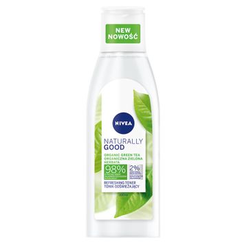 Nivea Naturally Good Cleansing Tonic odświeżający tonik do twarzy (200 ml)