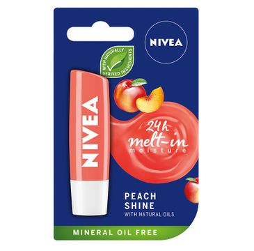 Nivea pomadka ochronna do ust Peach Shine (5 g)