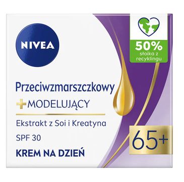 Nivea Przeciwzmarszczkowy + Modelujący krem na dzień SPF30 65+ 50ml