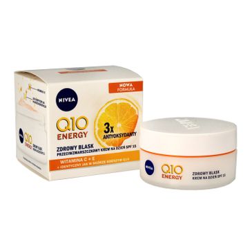 Nivea Q10 Plus C krem przeciwzmarszczkowy energetyzujący na dzień SPF 15 50 ml