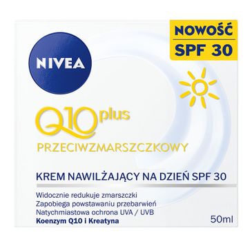 Nivea Q10 Plus C krem przeciwzmarszczkowy nawilżający na dzień SPF30 (50 ml)