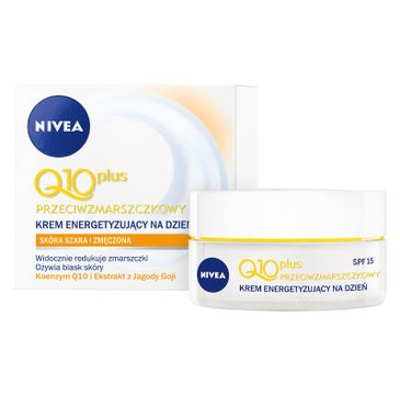 Nivea Q10 Plus krem przeciwzmarszczkowy energetyzujący na dzień SPF15 50 ml