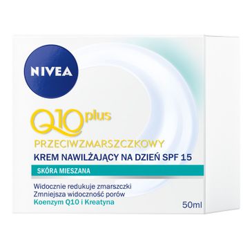 Nivea Q10 Plus krem przeciwzmarszczkowy na dzień do cery mieszanej 50 ml