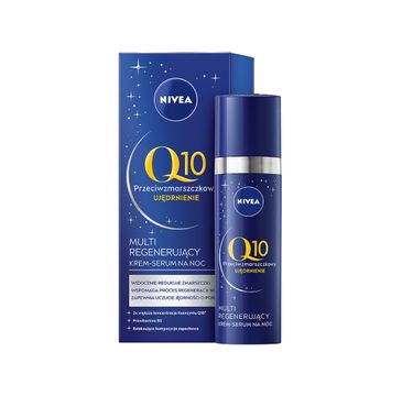 Nivea Q10 Power przeciwzmarszczkowe serum regenerujące na noc (30 ml)