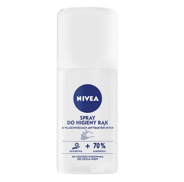 Nivea – Spray do higieny rąk o właściwościach antybakteryjnych (55 ml)