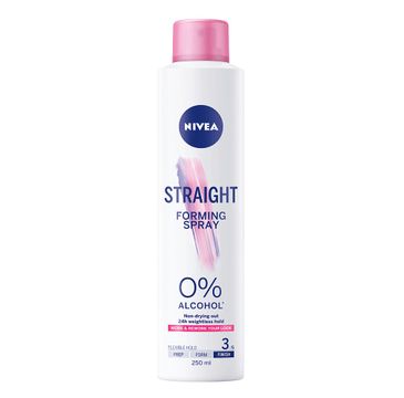 Nivea Straight modelujący spray wygładzający do włosów (250 ml)