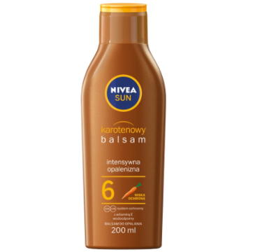 Nivea Sun karotenowy balsam do opalania SPF6 (200 ml)