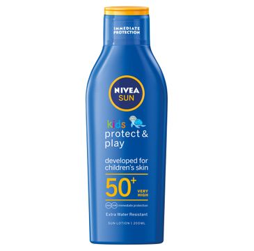 Nivea Sun Kids Protect & Play balsam ochronny na słońce dla dzieci SPF50+ (200 ml)