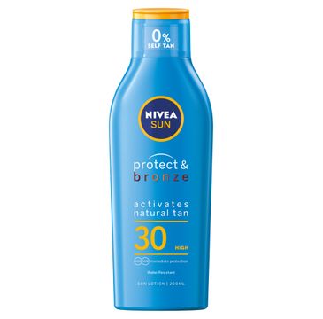 Nivea Sun Protect & Bronze balsam aktywujący naturalną opaleniznę SPF30 (200 ml)
