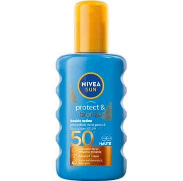 Nivea Sun Protect & Bronze balsam w sprayu aktywujący naturalną opaleniznę SPF50 200ml