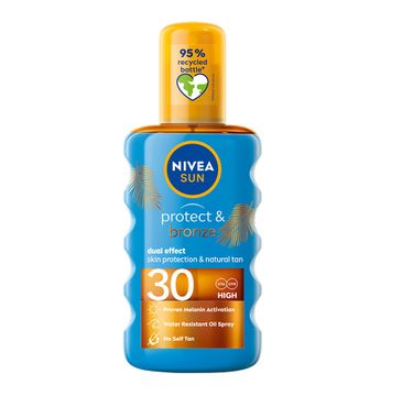 Nivea Sun Protect & Bronze olejek w spray'u aktywujący naturalną opaleniznę SPF30 (200 ml)