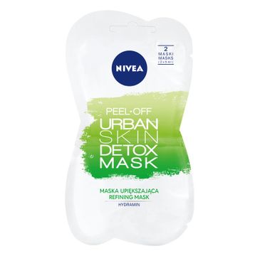 Nivea Urban Skin Detoks Maska upiększająca peel-off (2 x 5 ml)