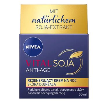 Nivea Vital Soja Anti-Age regenerujący krem na noc (50 ml)
