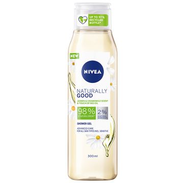 Nivea Żel pod prysznic Naturally Good o zapachu Rumianku z Bio olejkiem (300 ml)