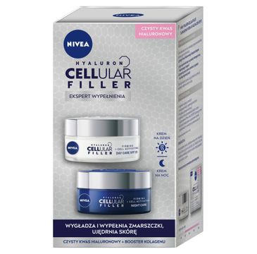 Nivea zestaw Hyaluron Cellular Filler ekspert wypełnienia na dzień i na noc