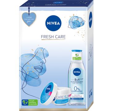 Nivea Zestaw prezentowy Fresh Care (krem do twarzy 5w1 100ml+płyn micelarny 200ml)