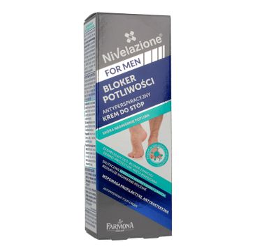 Nivelazione for Men antyperspiracyjny krem do stóp Bloker Potliwości 75 ml