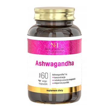 Noble Health Ashwagandha suplement diety 60 kapsułek