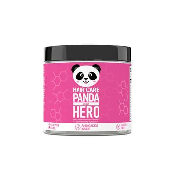 Noble Health Hair Care Panda Amino Hero suplement diety w proszku na zdrowe włosy 150g